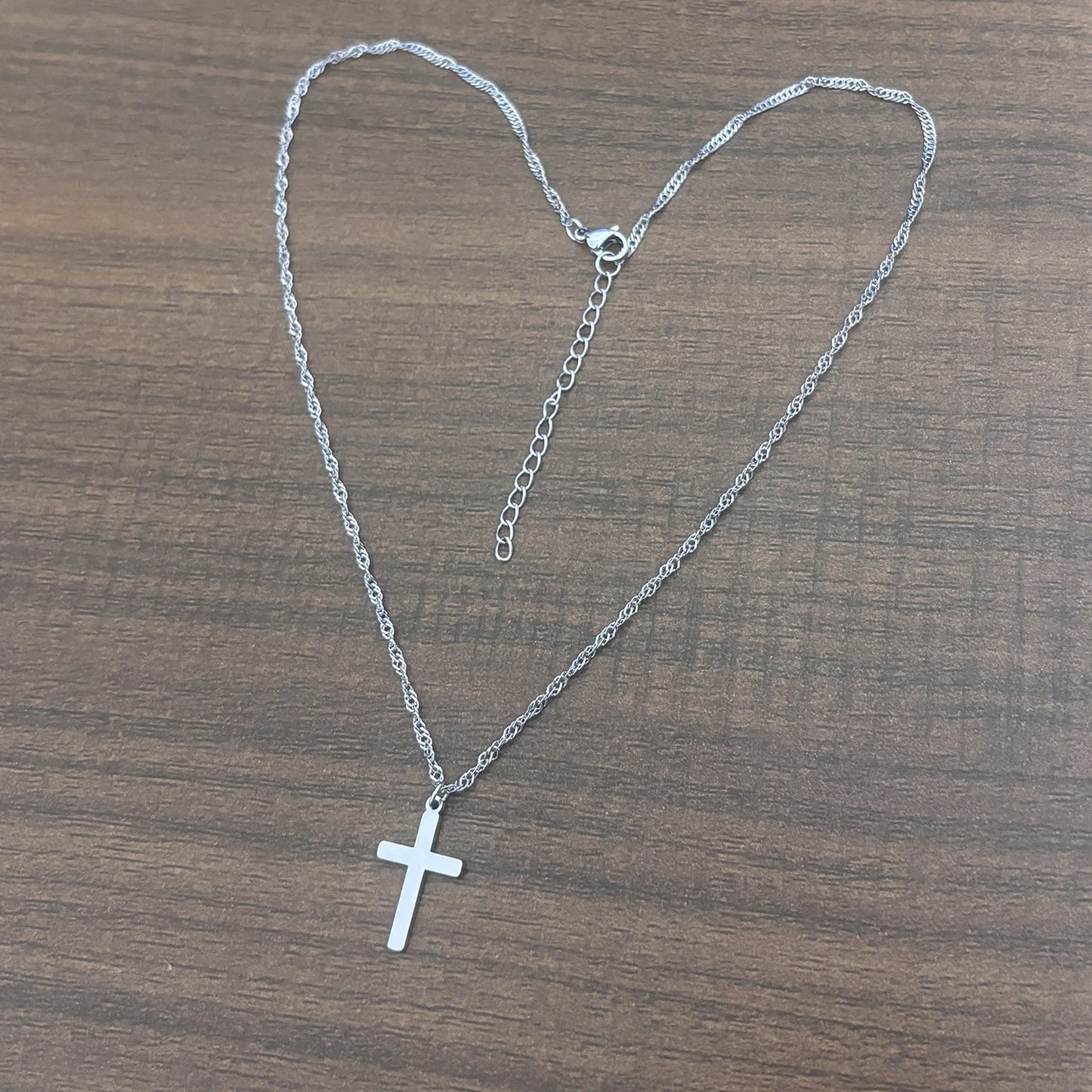 Steel Cross Necklace for Women - 8 - js | ONEFY.SHOP