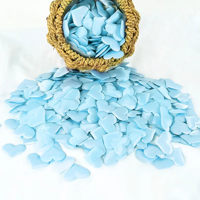 Bulk Satin Heart Confetti - 7 -  rs | ONEFY.SHOP