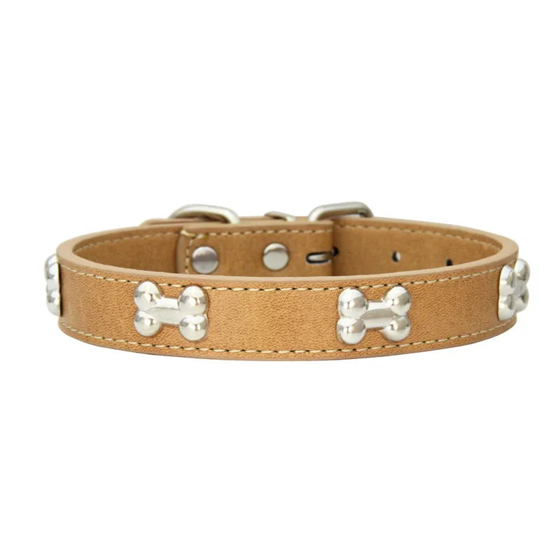 Fashion Leather Pet Collars - 5 - pn | ONEFY.SHOP