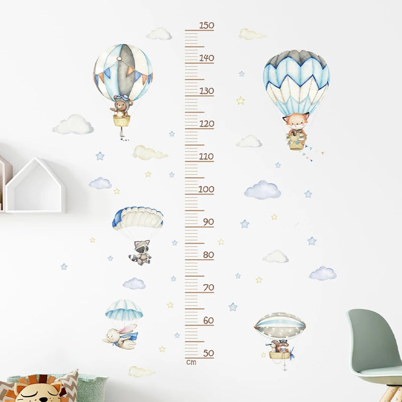 3PC Cartoon Animal Rule Wall Stickers - 9 - rs | ONEFY.SHOP