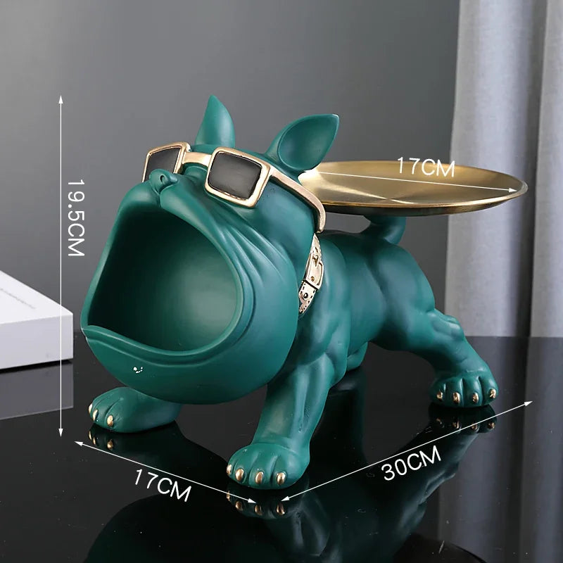 Decorative Bulldog Valet Tray and Storage Holder - 7 -  fs | ONEFY.SHOP