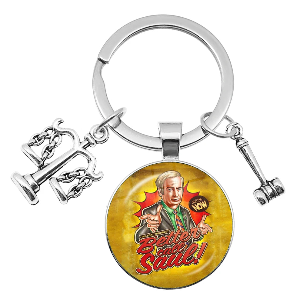 Better Call Saul Keychain - 2 - aw | ONEFY.SHOP