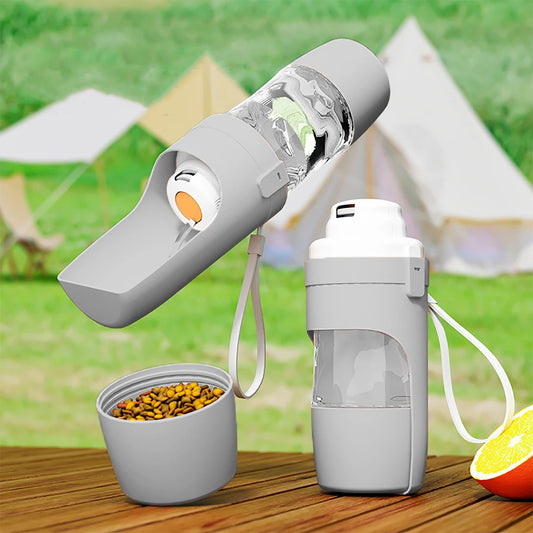 Portable Pet Water Bottle with Food Storage - 5 - ts | ONEFY.SHOP