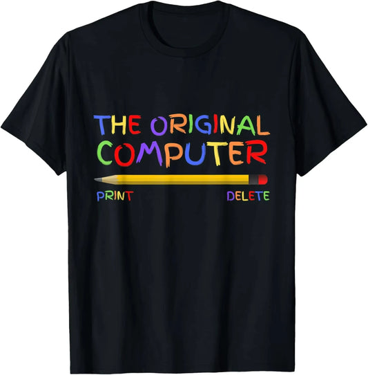 Original Computer Pencil T-Shirt - 2 - ps | ONEFY.SHOP