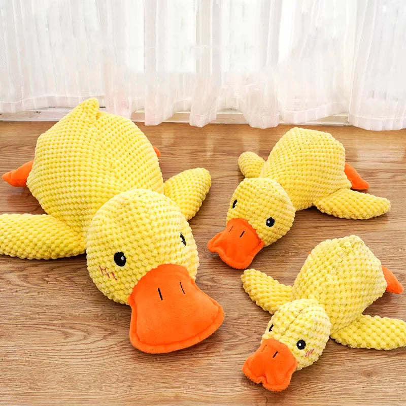 Yellow Duck Dog Toy Plush - 5 - ps | ONEFY.SHOP