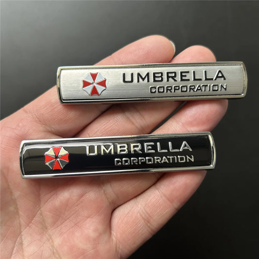 Umbrella Corporation Car Emblem Badge - 3 - cs | ONEFY.SHOP