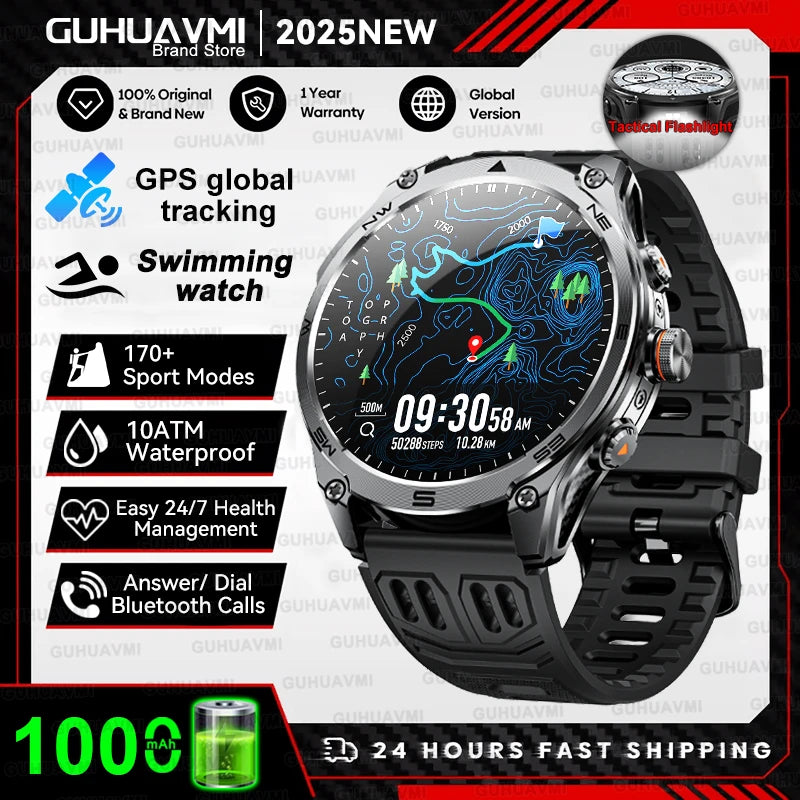 Rugged Outdoor Smartwatch - 4 - ss | ONEFY.SHOP