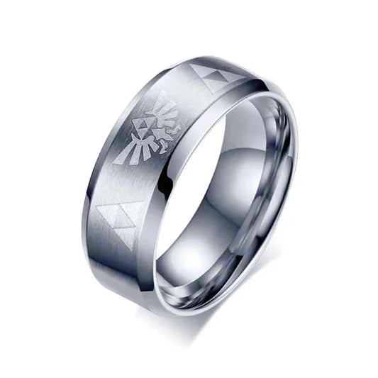 Triforce-Inspired Mythic Band Ring - 2 - gn | ONEFY.SHOP