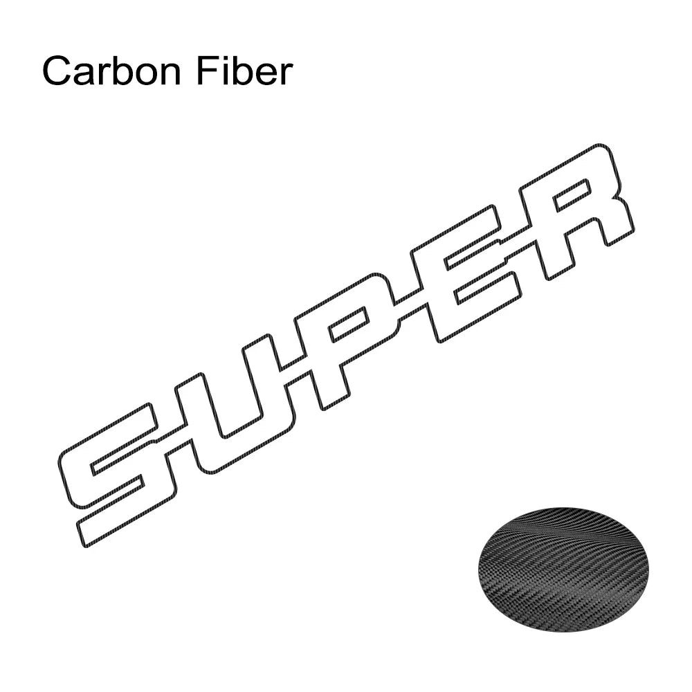 Truck "SUPER" Windshield Decal - 7 -  rs | ONEFY.SHOP