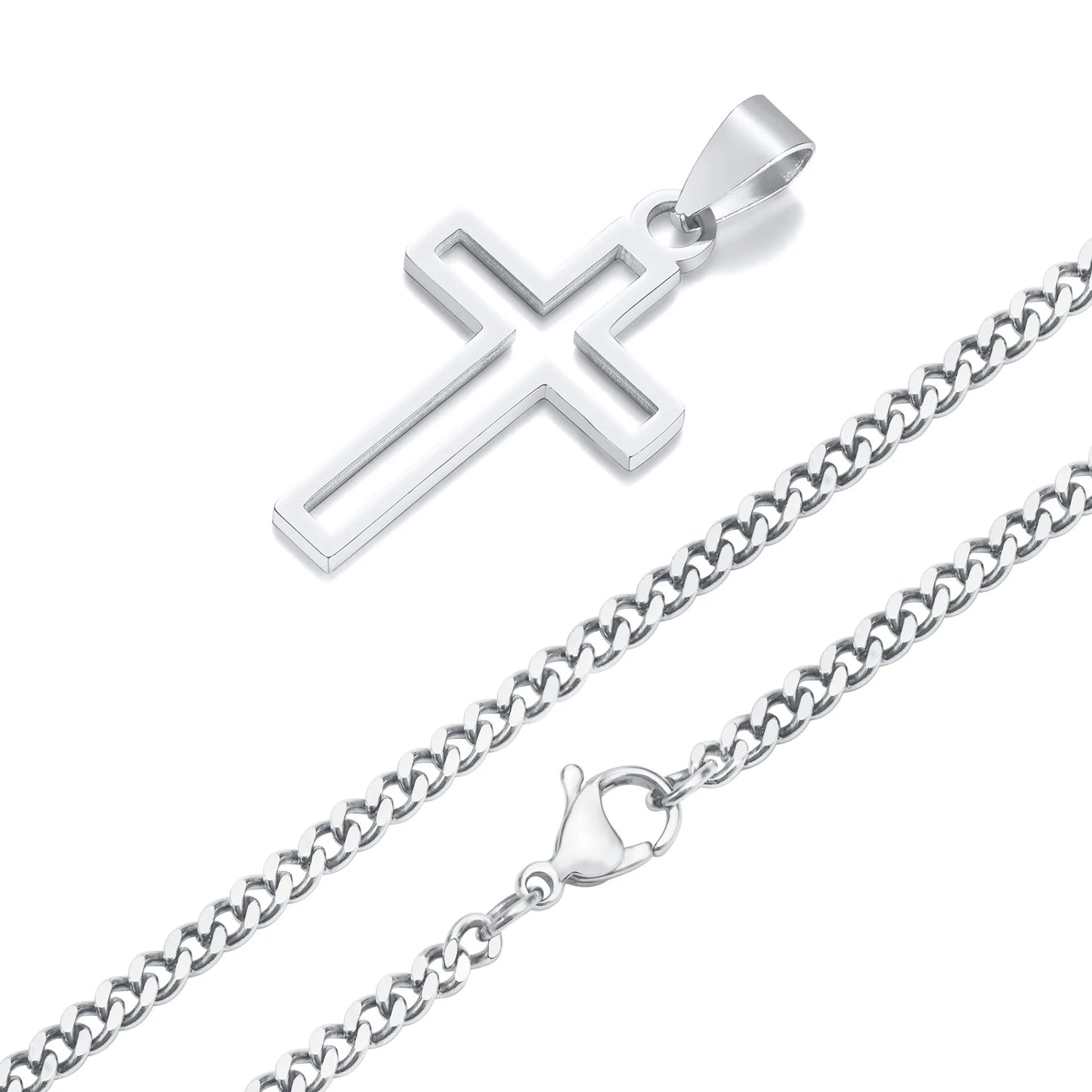 Casual Cross Necklace for Men - 8 - js | ONEFY.SHOP