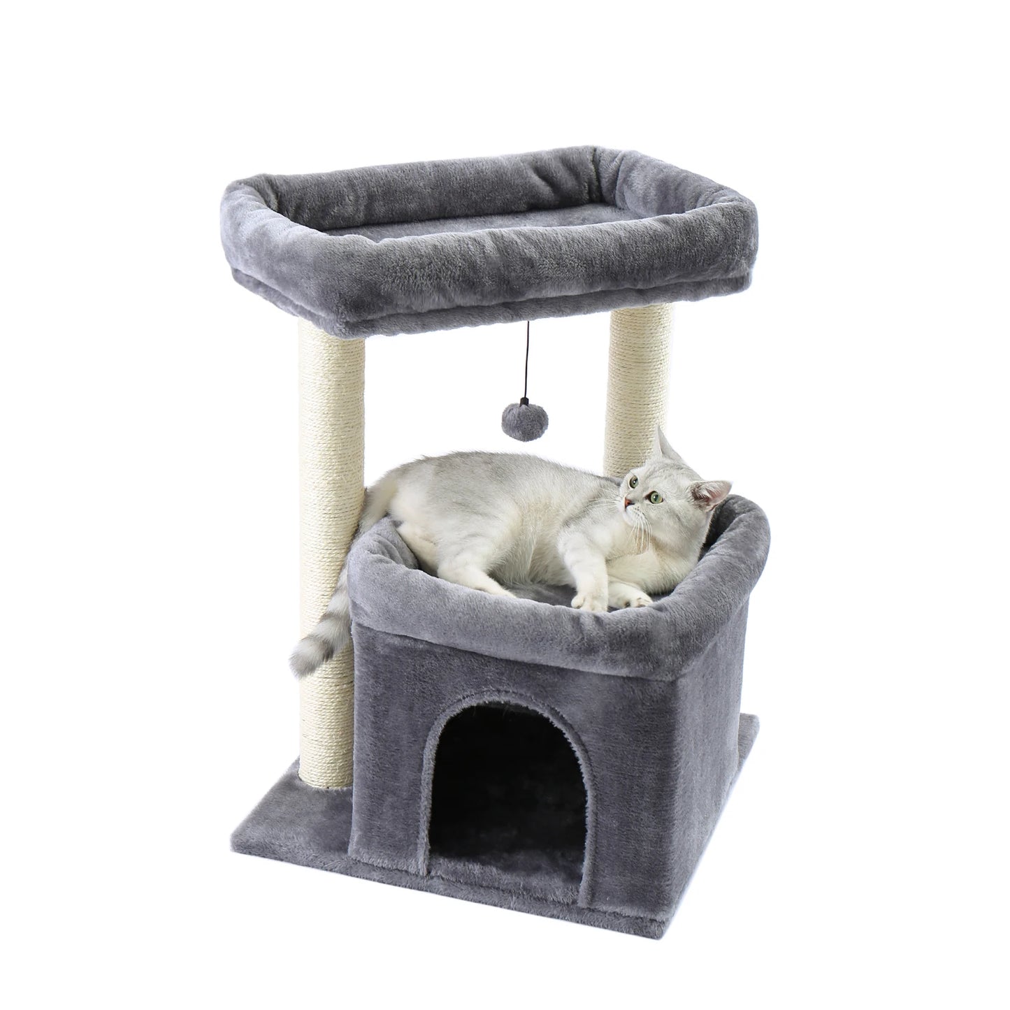 Double Floor Cat Tower - 5 - ps | ONEFY.SHOP