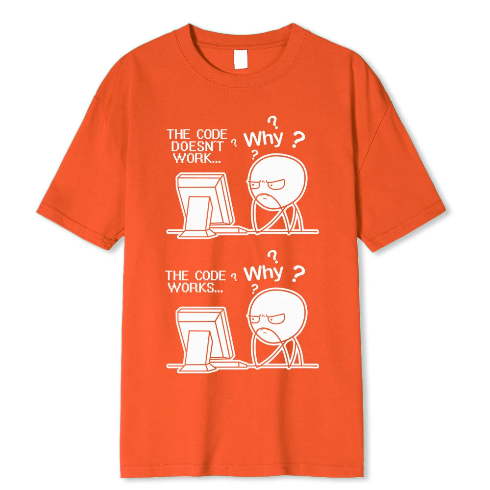 T-shirt « Code ne fonctionne pas » - 2 - PS | ONEFY.SHOP