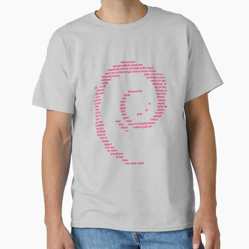 Commands Funny Linux T-Shirt - 2 - ps | ONEFY.SHOP