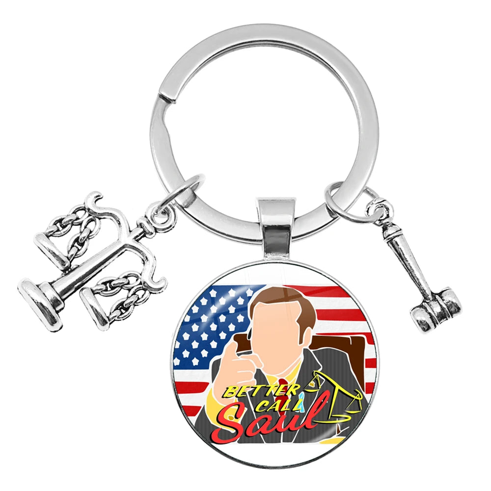 Better Call Saul Keychain - 2 - aw | ONEFY.SHOP