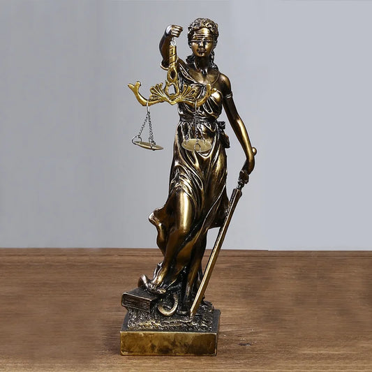 Lady Justice Statue Figurine - 2 - aw | ONEFY.SHOP