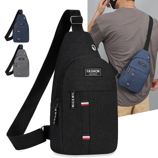 Minimalist Men's Crossbody Sling Bag - 2 - gn | ONEFY.SHOP
