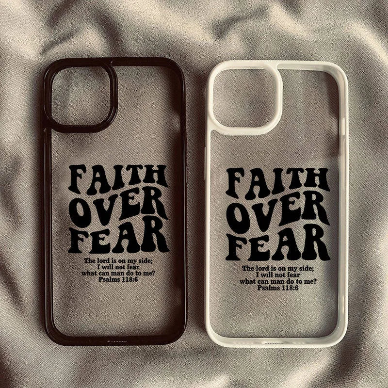 FAITH OVER FEAR iPhone Case - 8 - an | ONEFY.SHOP