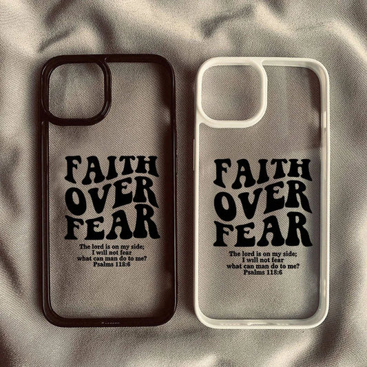 FAITH OVER FEAR iPhone Case - 8 - an | ONEFY.SHOP