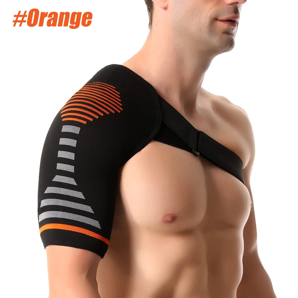 Shoulder Compression Support Sleeve with Strap - 4 - fs | ONEFY.SHOP