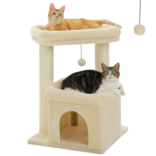 Double Floor Cat Tower - 5 - ps | ONEFY.SHOP