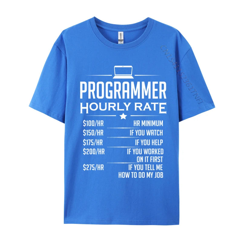 Programmer Hourly Rate T-Shirt - 2 - ps  | ONEFY.SHOP