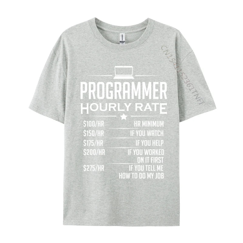 Programmer Hourly Rate T-Shirt - 2 - ps  | ONEFY.SHOP