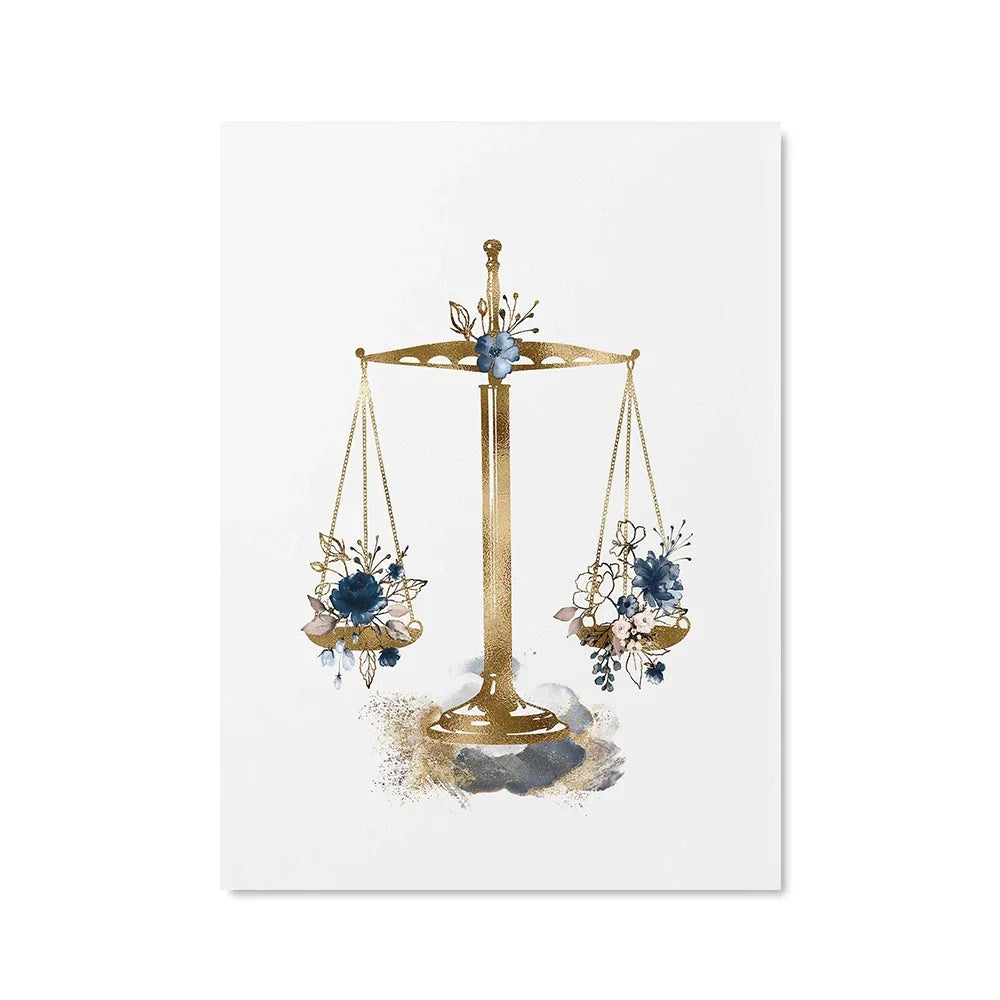 Minimalist Wall Art – Lady Justice - 2 - aw | ONEFY.SHOP