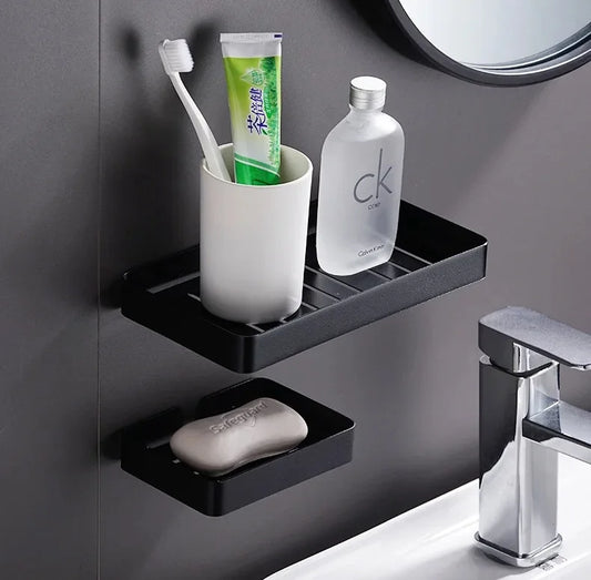 Bathroom Shelf Wall Mounted Soap - 6 - km | ONEFY.SHOP