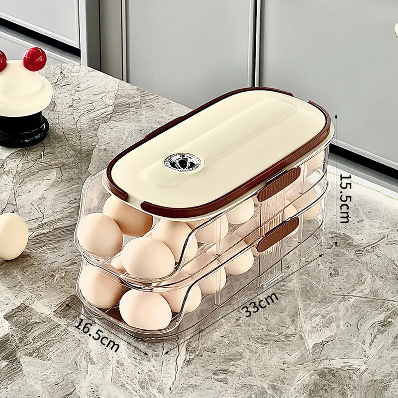 Multi-layer Rolling Egg Storage - 6 - oe | ONEFY.SHOP