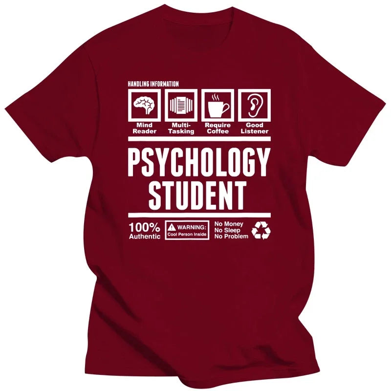 Psychology Student T-Shirt - 2 - ds | ONEFY.SHOP