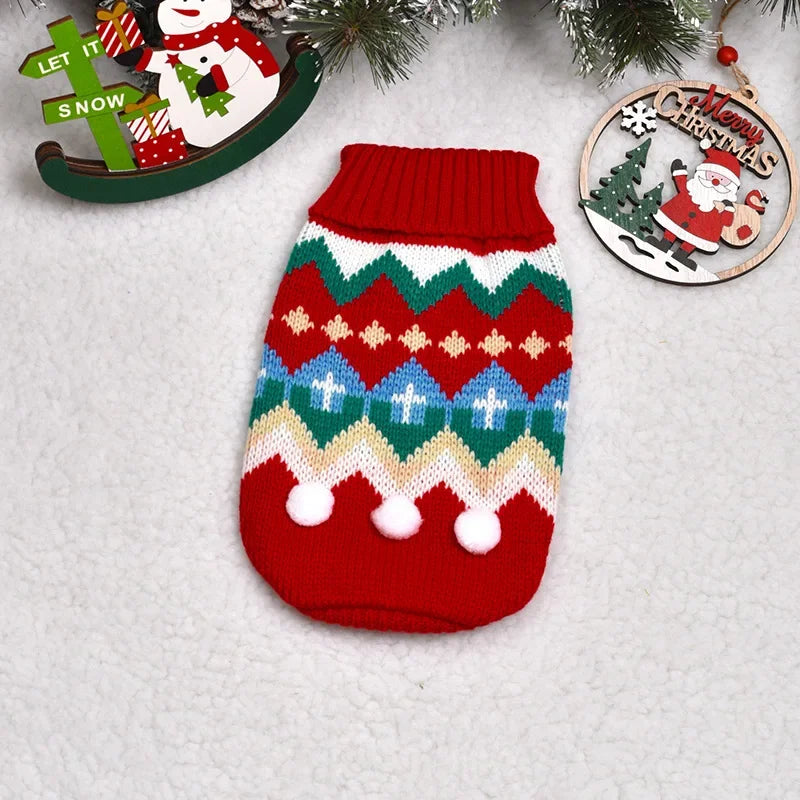 Dog Sweater Winter Warm - 5 - pn | ONEFY.SHOP