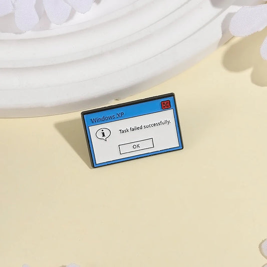Windows XP Error Enamel Pin - 2 - ps | ONEFY.SHOP