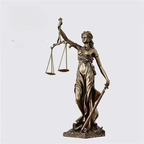 Classic Proportional Lady Justice Figurine - 2 - aw | ONEFY.SHOP