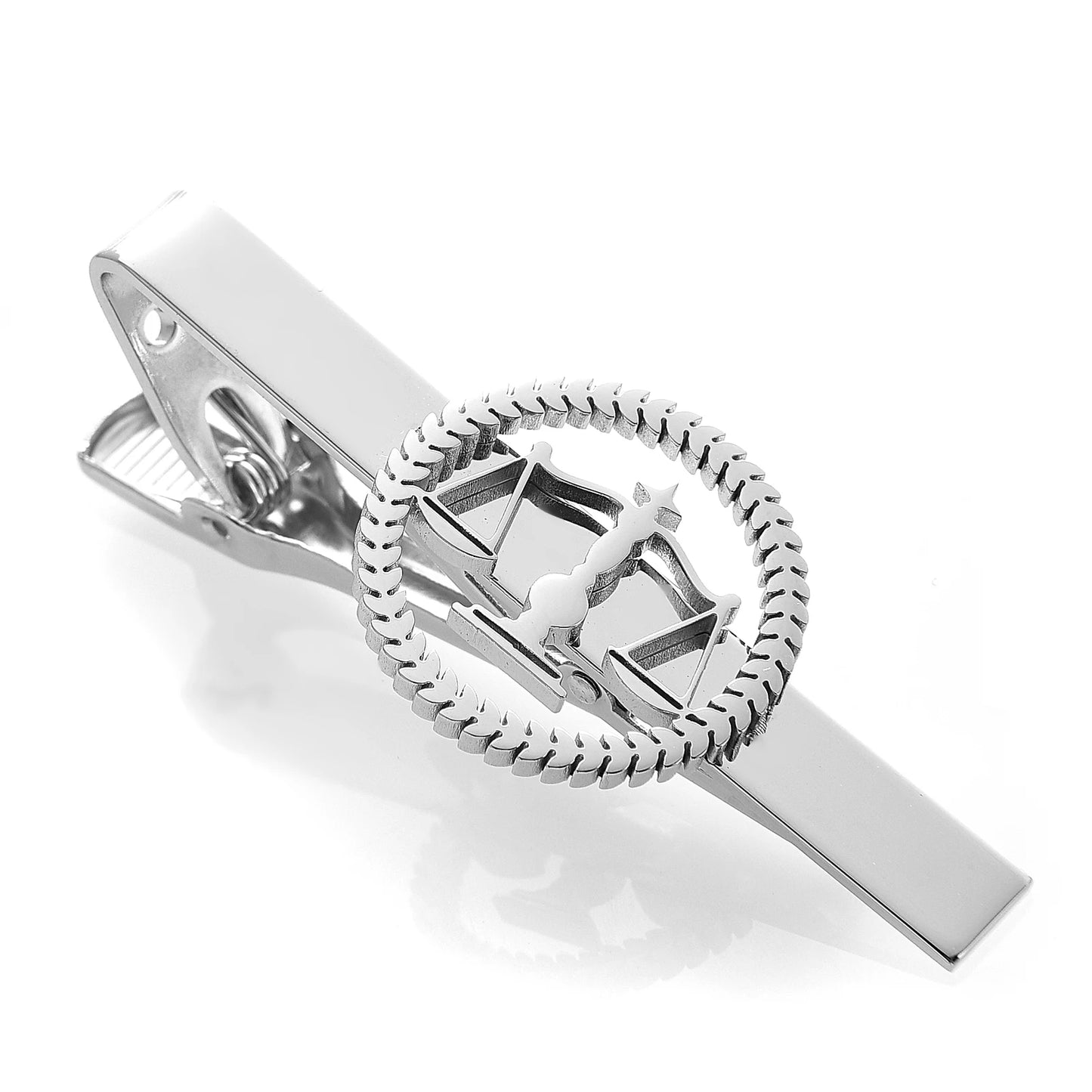 Advocate Lawyer Emblem Tie Clip 2 - aw | ONEFY.SHOP