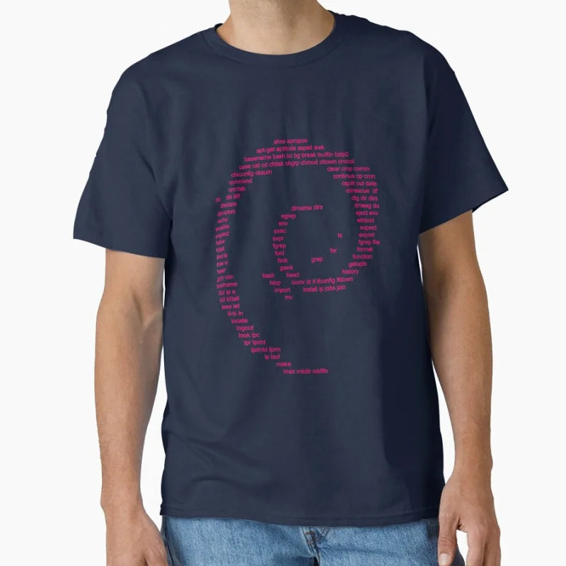 Commands Funny Linux T-Shirt - 2 - ps | ONEFY.SHOP