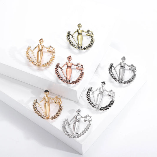 Law-Themed Brooch Pin - 2 - aw  | ONEFY.SHOP