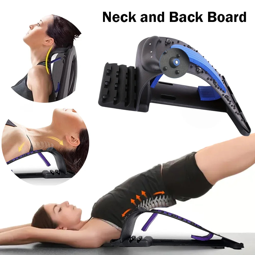 Ergonomic Neck and Back Stretcher/Support Board - 4 -  pe | ONEFY.SHOP