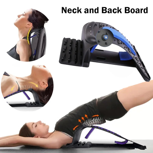 Ergonomic Neck and Back Stretcher/Support Board - 4 -  pe | ONEFY.SHOP