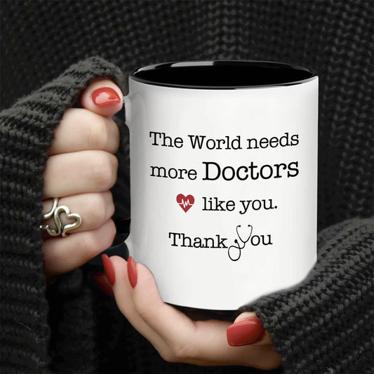 More Doctors Like You" Two-Tone Ceramic Mug - 2 - ds | ONEFY.SHOP
