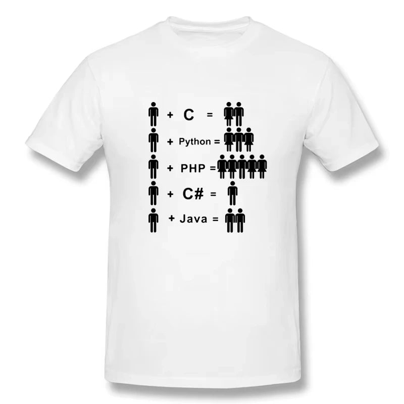 Funny C Java Python T-Shirt - 2 - ps | ONEFY.SHOP