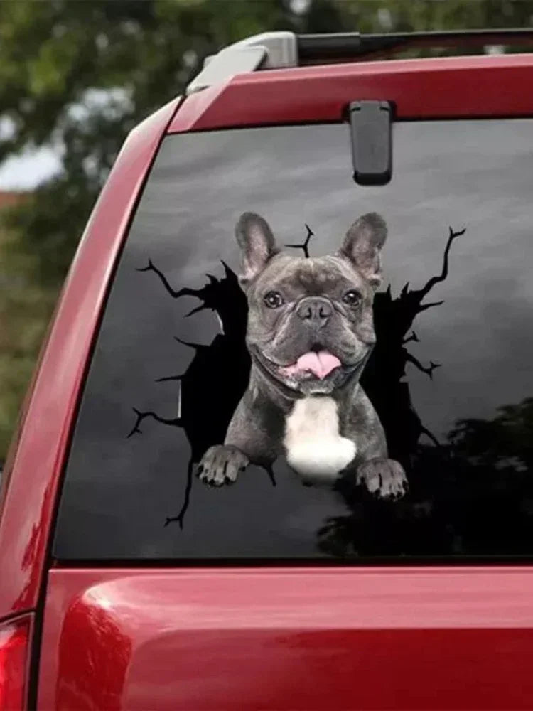 Funny Dog Sticker for Car - 3 - cs | ONEFY.SHOP