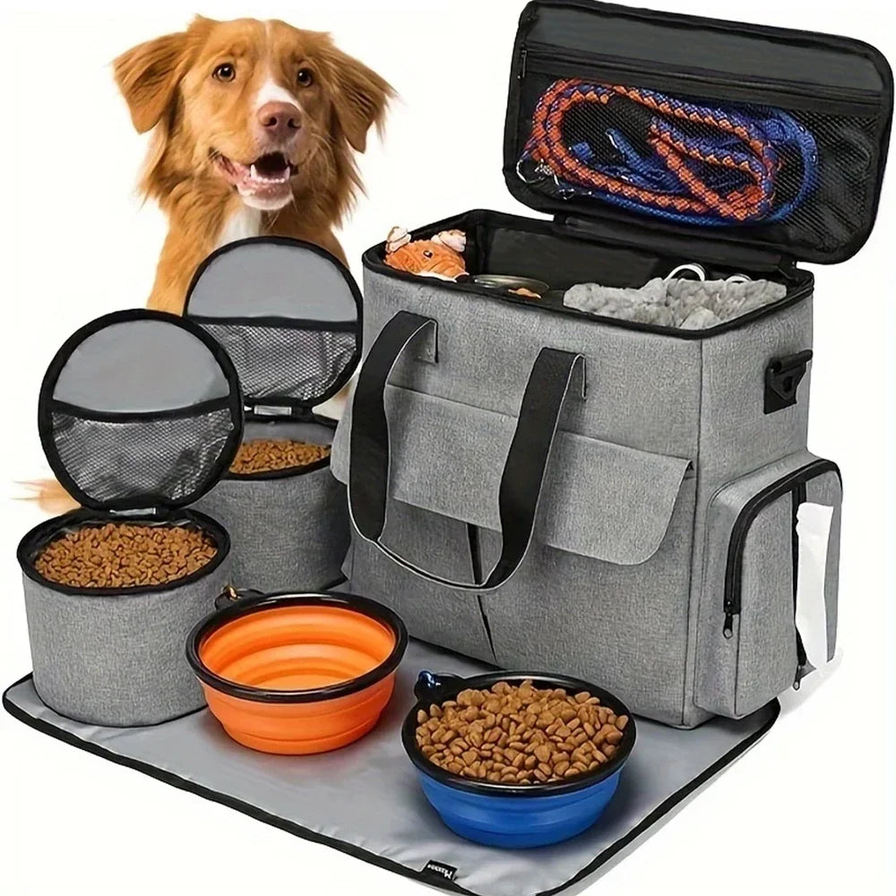 6 PCS Dog Travel Bag for Supplies - 5 - ts | ONEFY.SHOP
