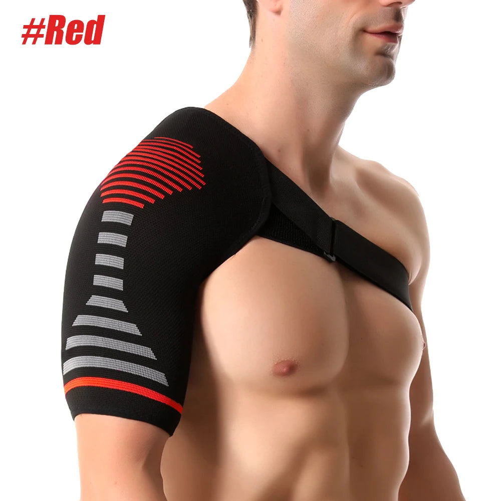 Shoulder Compression Support Sleeve with Strap - 4 - fs | ONEFY.SHOP