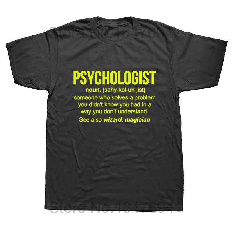 Funny Psychologist T-Shirt - 2 - ds  | ONEFY.SHOP