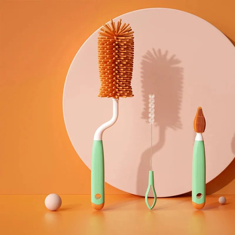 3-Piece Silicone Bottle Brush - 9 - bs | ONEFY.SHOP