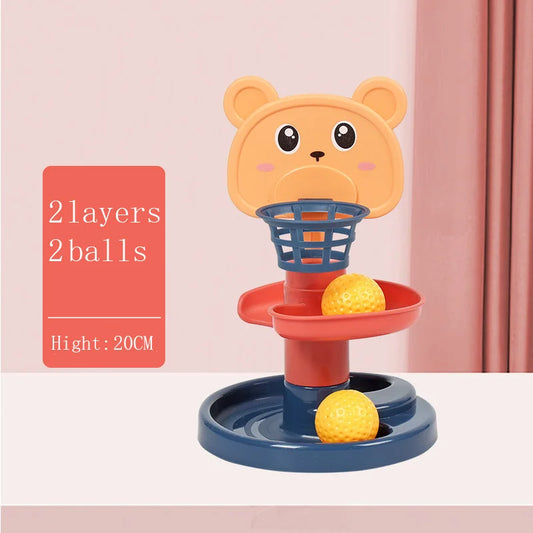 Baby Toy Rolling Ball Tower - 9 - tg | ONEFY.SHOP