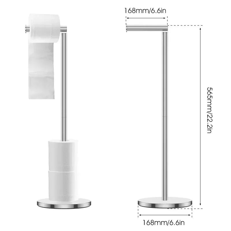 Toilet Roll Holders Stainless Steel - 6 - km | ONEFY.SHOP