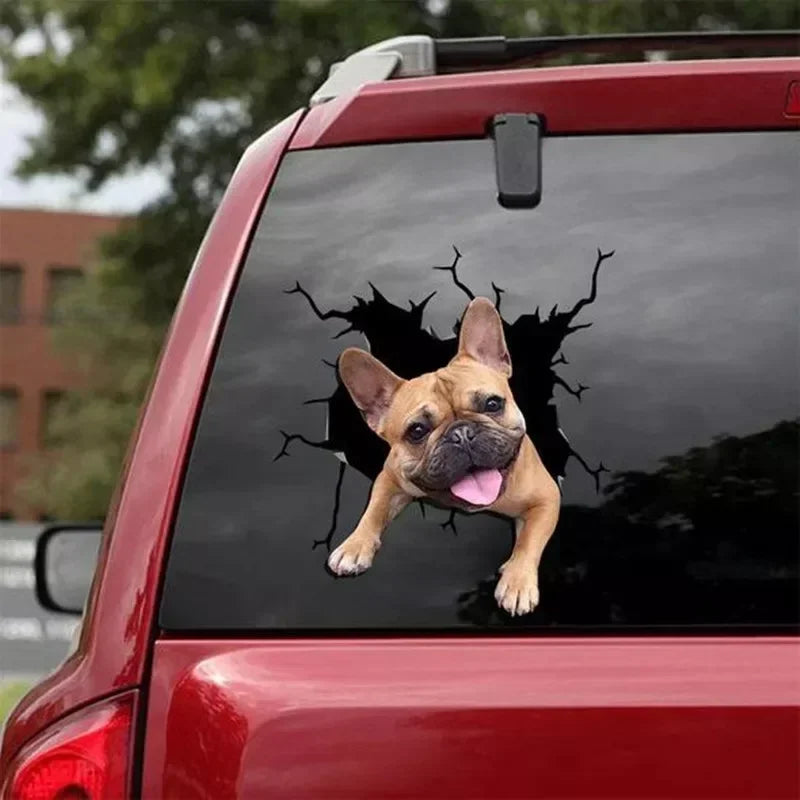 Funny Dog Sticker for Car - 3 - cs | ONEFY.SHOP