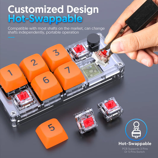 Programmable 8-Key Wired Macro Keypad - 2 - ps | ONEFY.SHOP