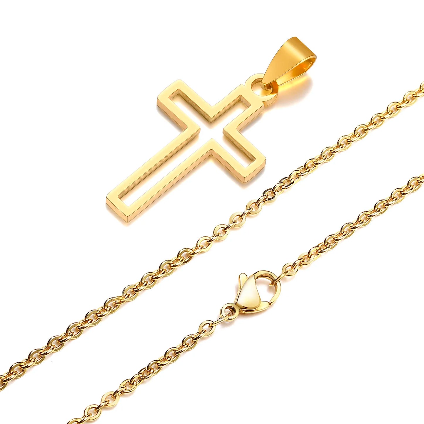 Casual Cross Necklace for Men - 8 - js | ONEFY.SHOP